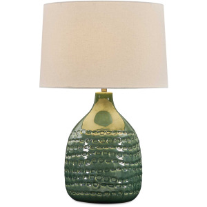 Breya Green Glaze Table Lamp