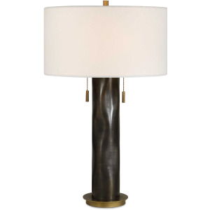 Carmine Dark Bronze Table Lamp