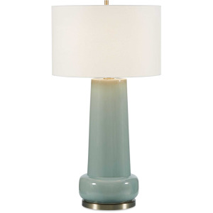 Claudin Aqua Blue Table Lamp