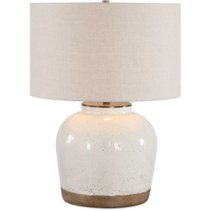 Jarret Glaze White Table Lamp