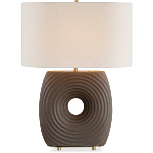 Geno Concentric Ribbed Table Lamp