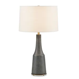 Slovis Dark Gray Table Lamp