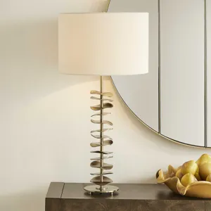 Akoa Metal Disc Table Lamp