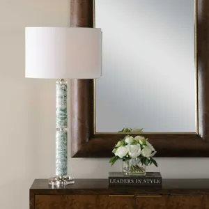 Jameis Marbled Table Lamp