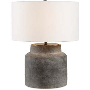 Benedet Gray Wash Table Lamp