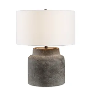 Benedet Gray Wash Table Lamp