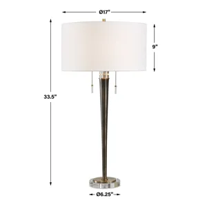 Winchester Antique Brass Table Lamp