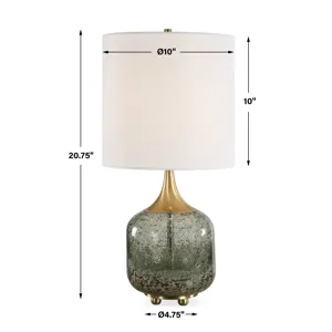 Glenn Mottled Glass Table Lamp
