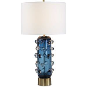 Aura Blue Table Lamp