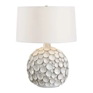 Hartley White Petal Table Lamp