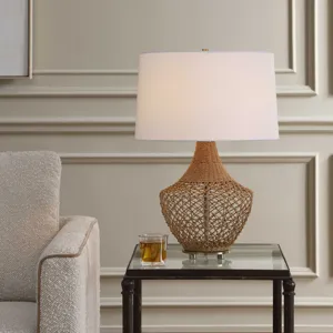 Samori Rattan Table Lamp