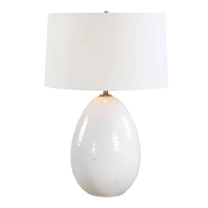 Avery White Glaze Table Lamp