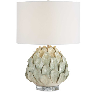 Levlyn Pale Green Table Lamp