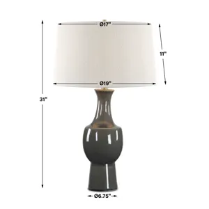 Tennille Gray Table Lamp