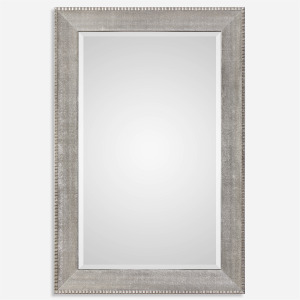 Leiston Metallic Silver Mirror