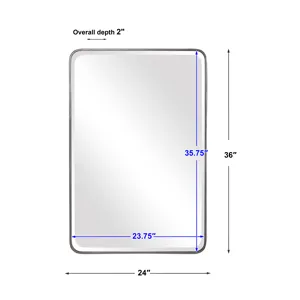 Aramis Silver Mirror