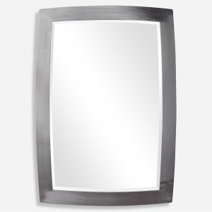 Haskill Brushed Nickel Mirror