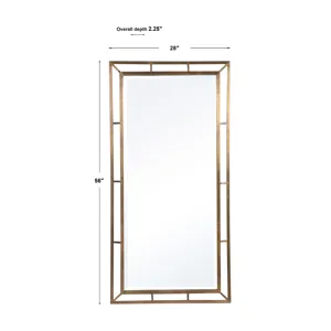 Farrow Copper Industrial Mirror
