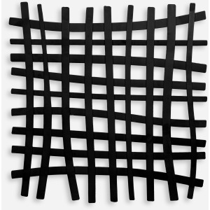 Gridlines Iron Wall Decor
