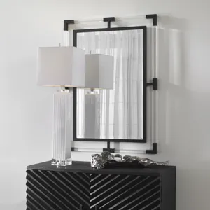 Balkan Black Iron Mirror