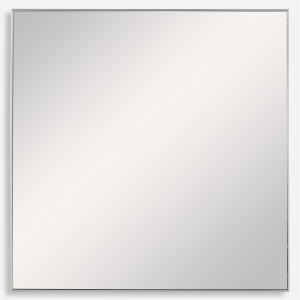 Alexo Silver Square Mirror