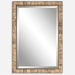 Cocos Coconut Shell Mirror