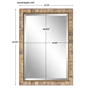 Cocos Coconut Shell Mirror