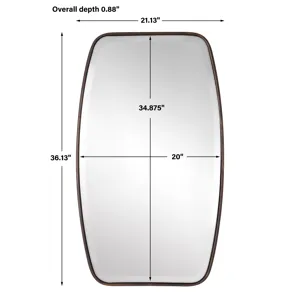 Canillo Bronze Mirror