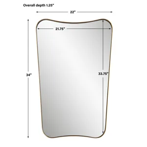 Belvoir Brass Mirror