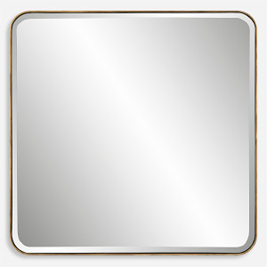 Hampshire Square Gold Mirror