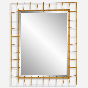 Townsend Antiqued Gold Mirror