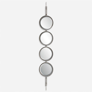 Button Silver Mirror