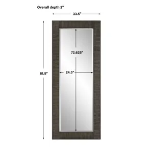 Figaro Oversized Wooden Mirror
