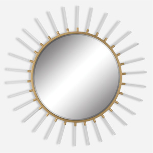 Oracle Round Starburst Mirror