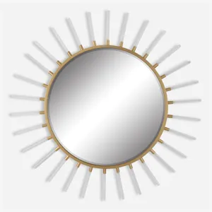 Oracle Round Starburst Mirror