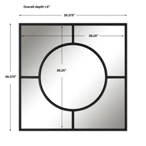 Spurgeon Square Window Mirror