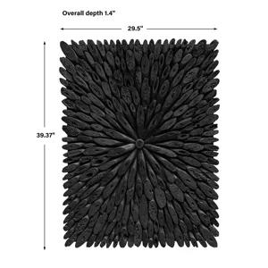 Bahama Wood Bahama Black Wood Wall Decor