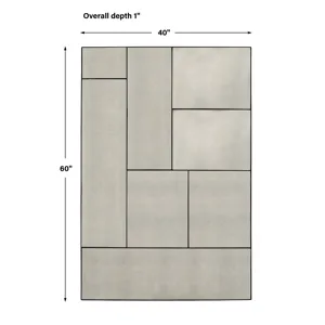 Puzzle Piece Oversized Mirror