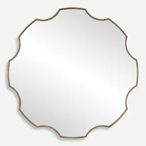 Gearing Up Bronze Mirror