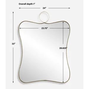 Talia Brass Vanity Mirror