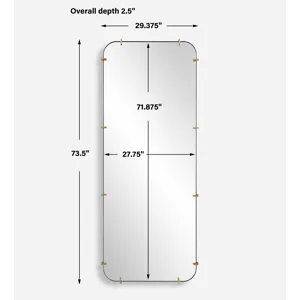 Pali Industrial Dressing Mirror
