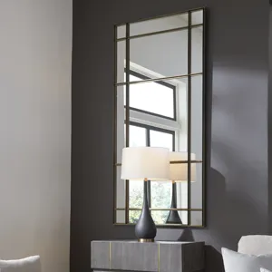 Spurgeon Gold Window Mirror