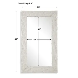 Quarry Rectangle Stone Veneer Mirror