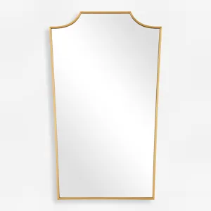 Demure Antique Gold Mirror