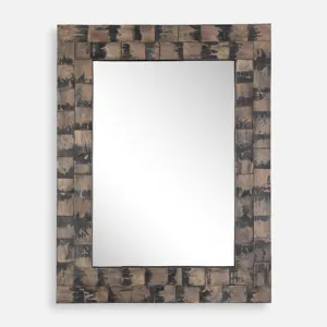 Burke Wooden Mirror