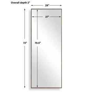 Patterson Bronze Dressing Mirror