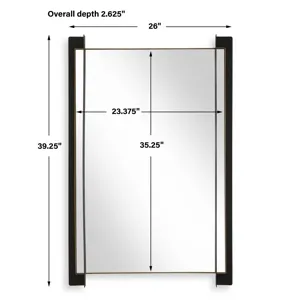 Cunene Industrial Wall Mirror