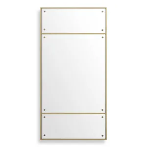 Wrenton Brass Rectangular Mirror