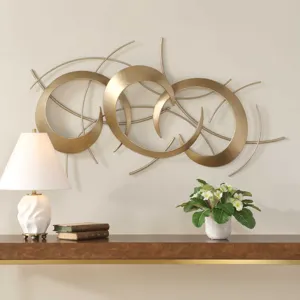 Motivate Gold Wall Art