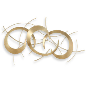 Motivate Gold Wall Art